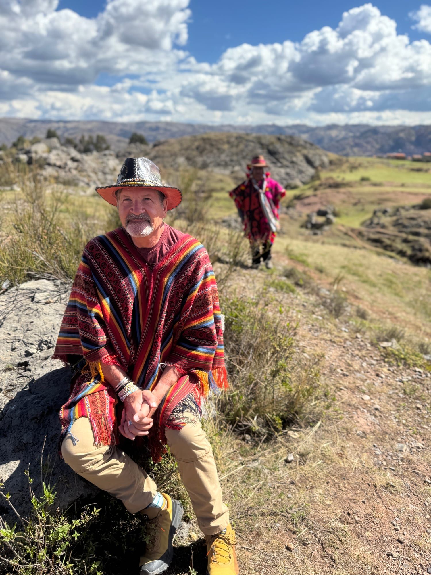 Shaman John Whitehorse conducting a Shamanic Energy Healing session in Denver - Shamanic Trekker