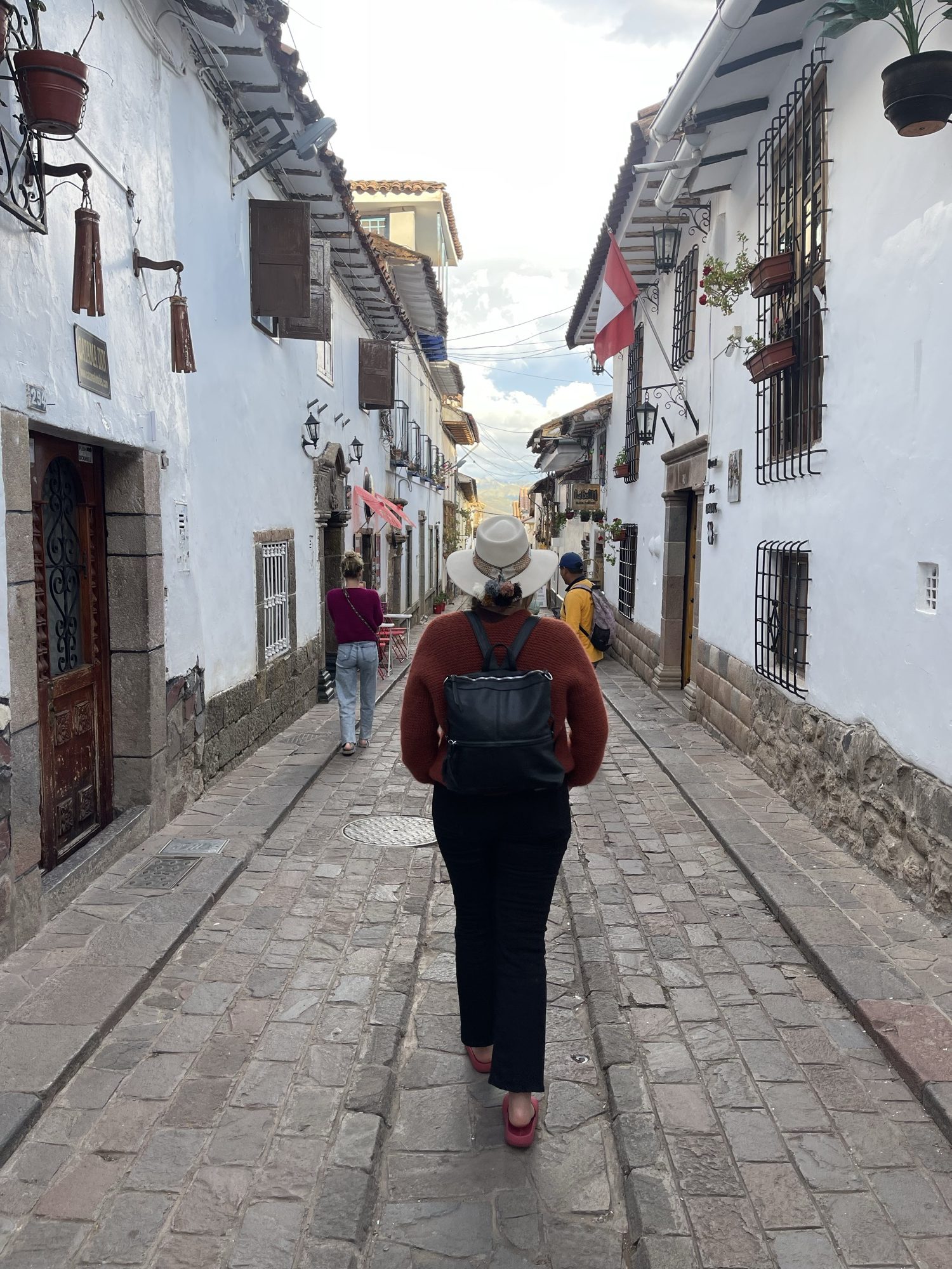 Wandering the cobblestone streets of Cusco