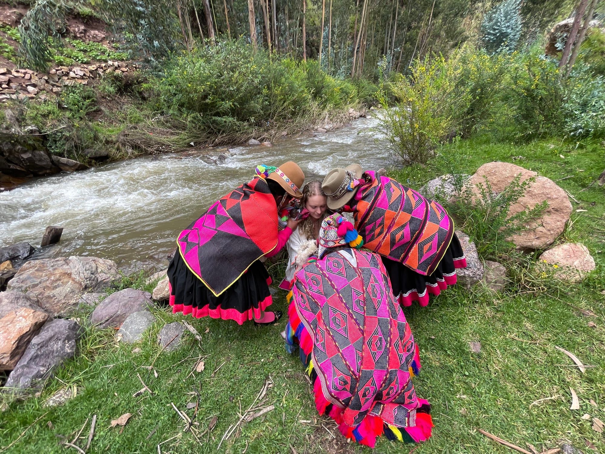 A quiet Andean riverside ceremony in the Sacred Valley of Peru - Shamanic Trekker