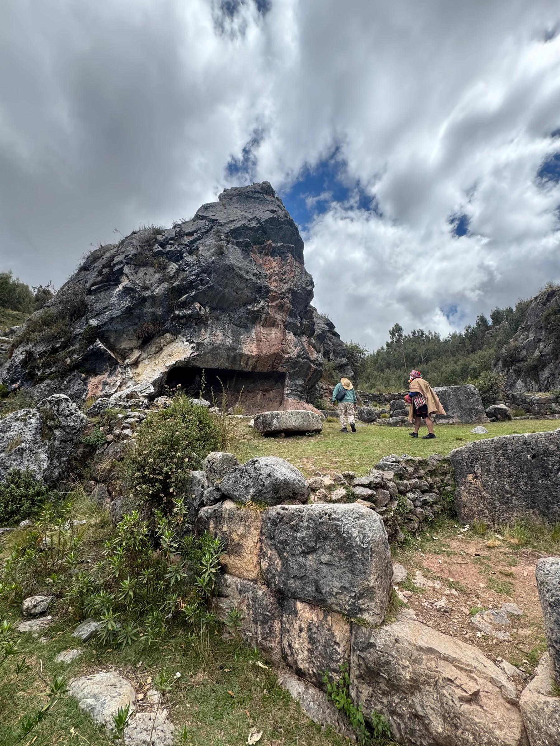 Sacred stone site in the Andes — Shamanic Trekker Crestone Colorado visit