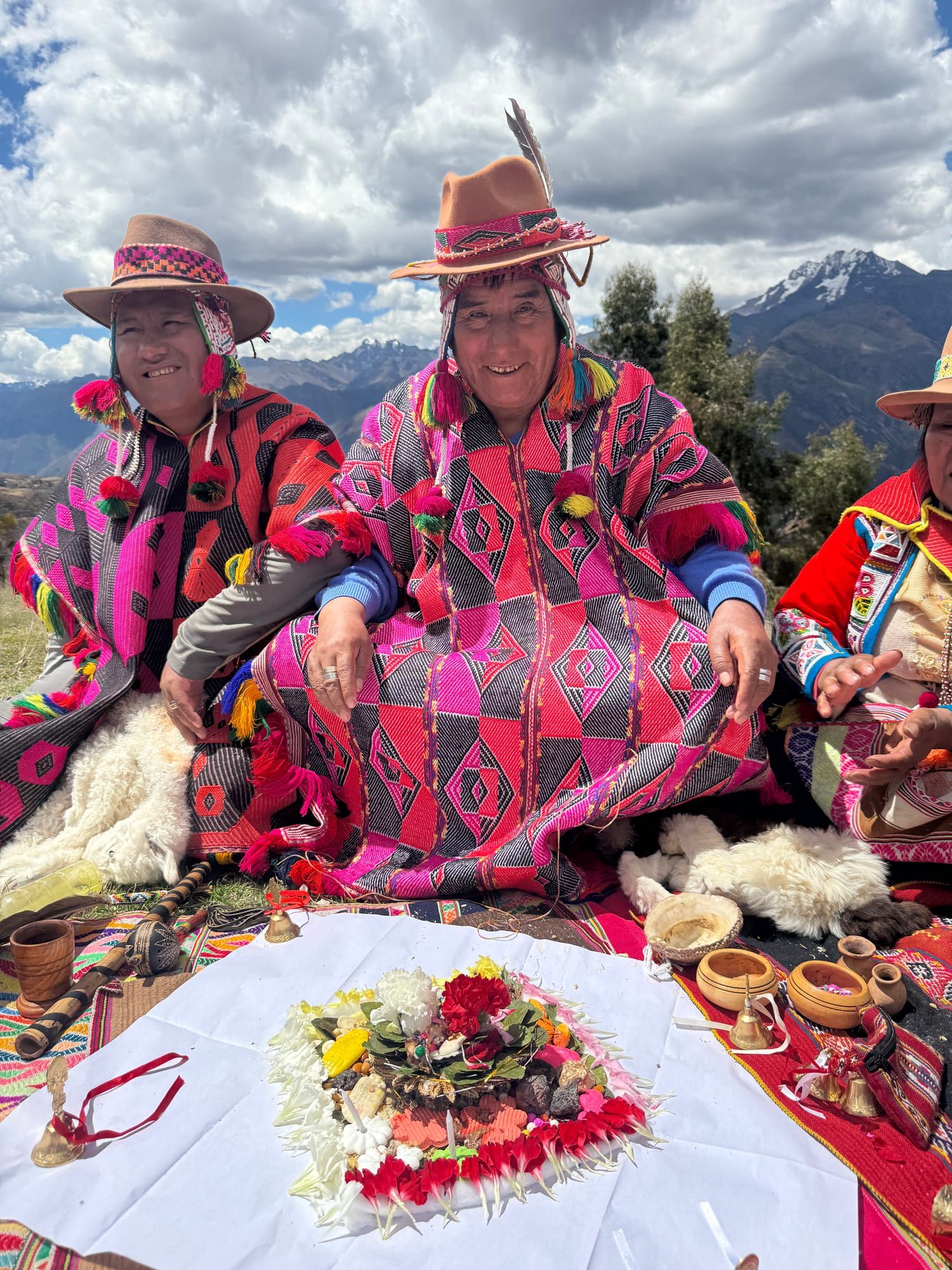 Q'ero shamans in the high Andes